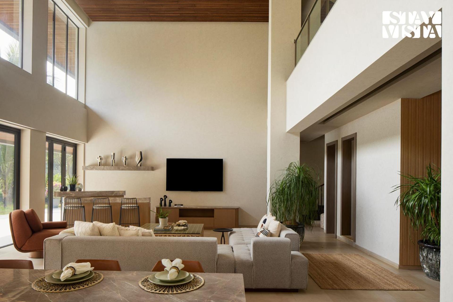 Reflection House By Stayvista With Pool, Terrace Bar, Indoor Games & Exquisite Interiors In A Nutshell 알리바그 외부 사진