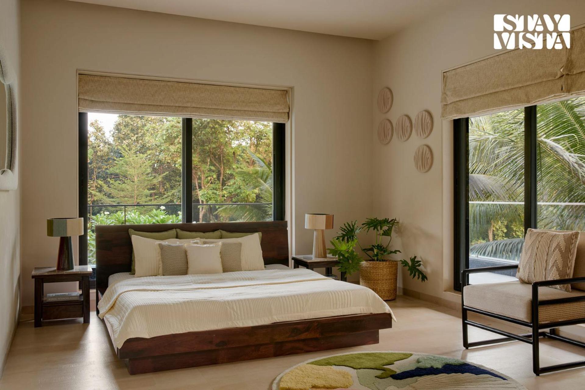 Reflection House By Stayvista With Pool, Terrace Bar, Indoor Games & Exquisite Interiors In A Nutshell 알리바그 외부 사진